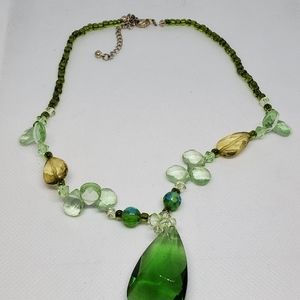 Green Stone Necklace